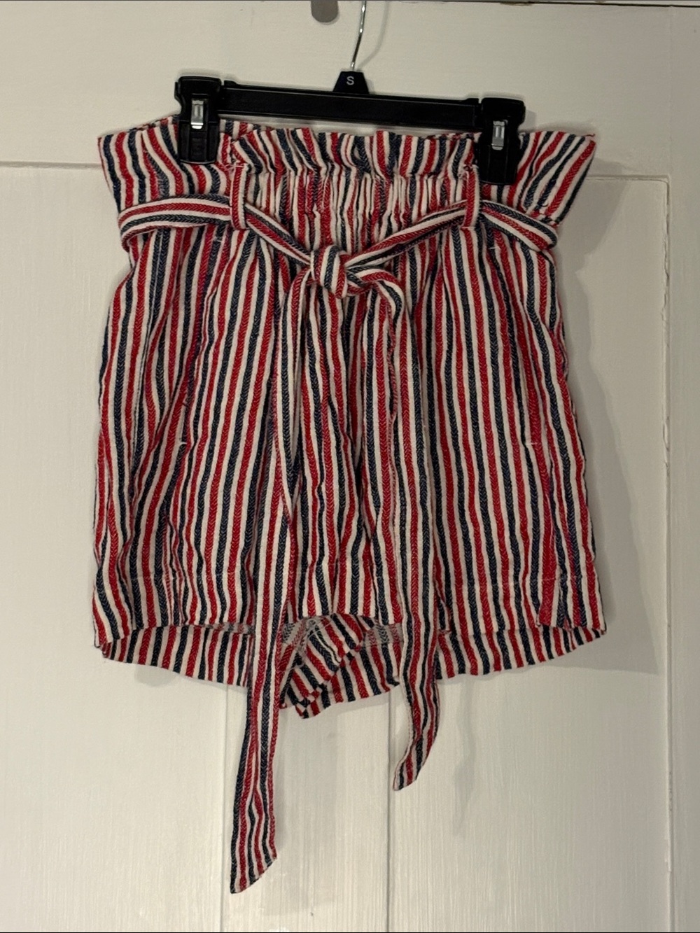 Indigo Rein Red, White & Navy Striped Top